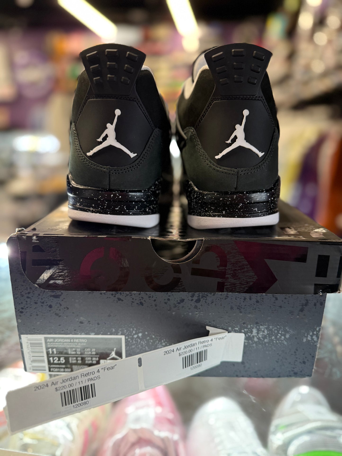 2024 Air Jordan Retro 4 "Fear"
