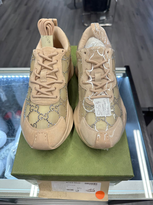 Gucci GG Crystal Mesh Runner