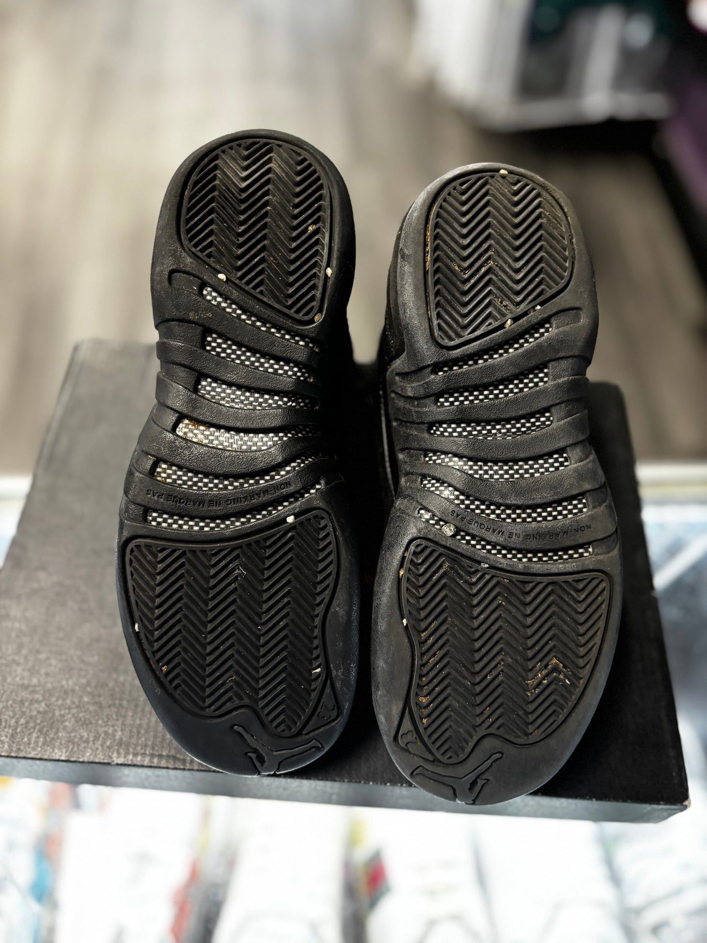 2018 Air Jordan retro 12 Winter "Black" (GS)