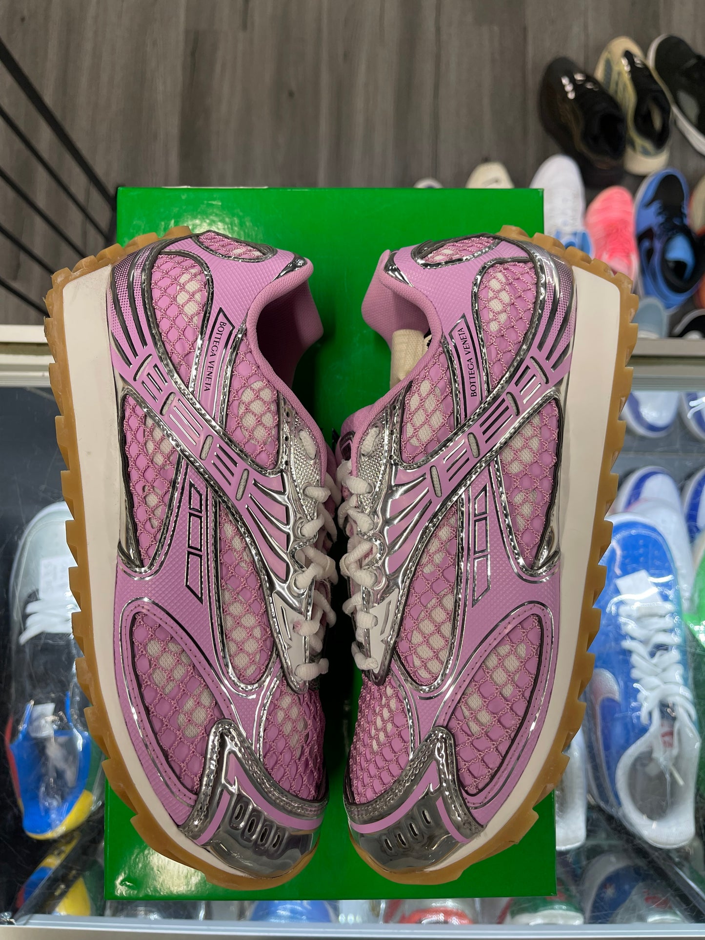 Bottega Ventta Orbit Sneaker "Pink"
