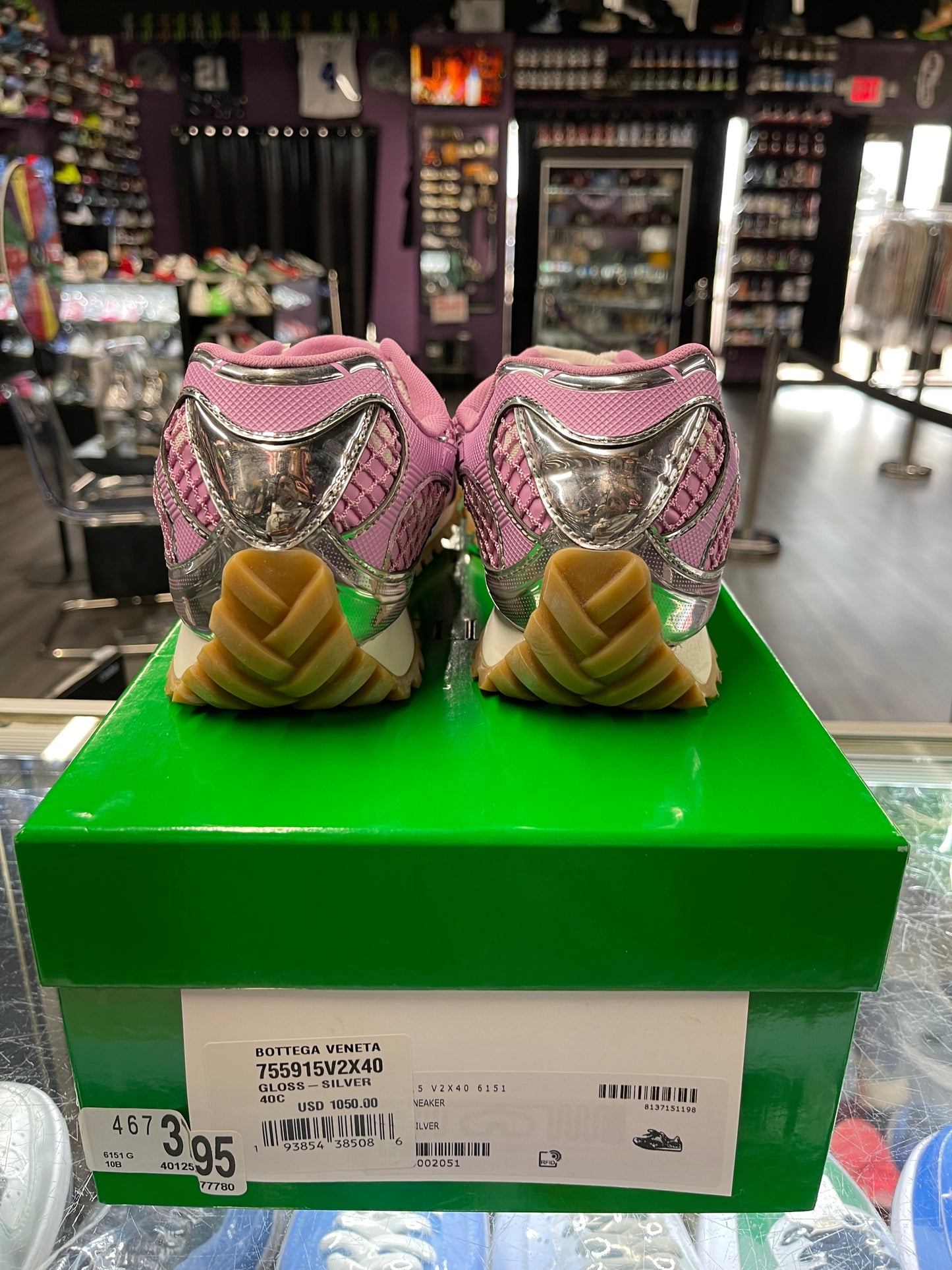 Bottega Ventta Orbit Sneaker "Pink"