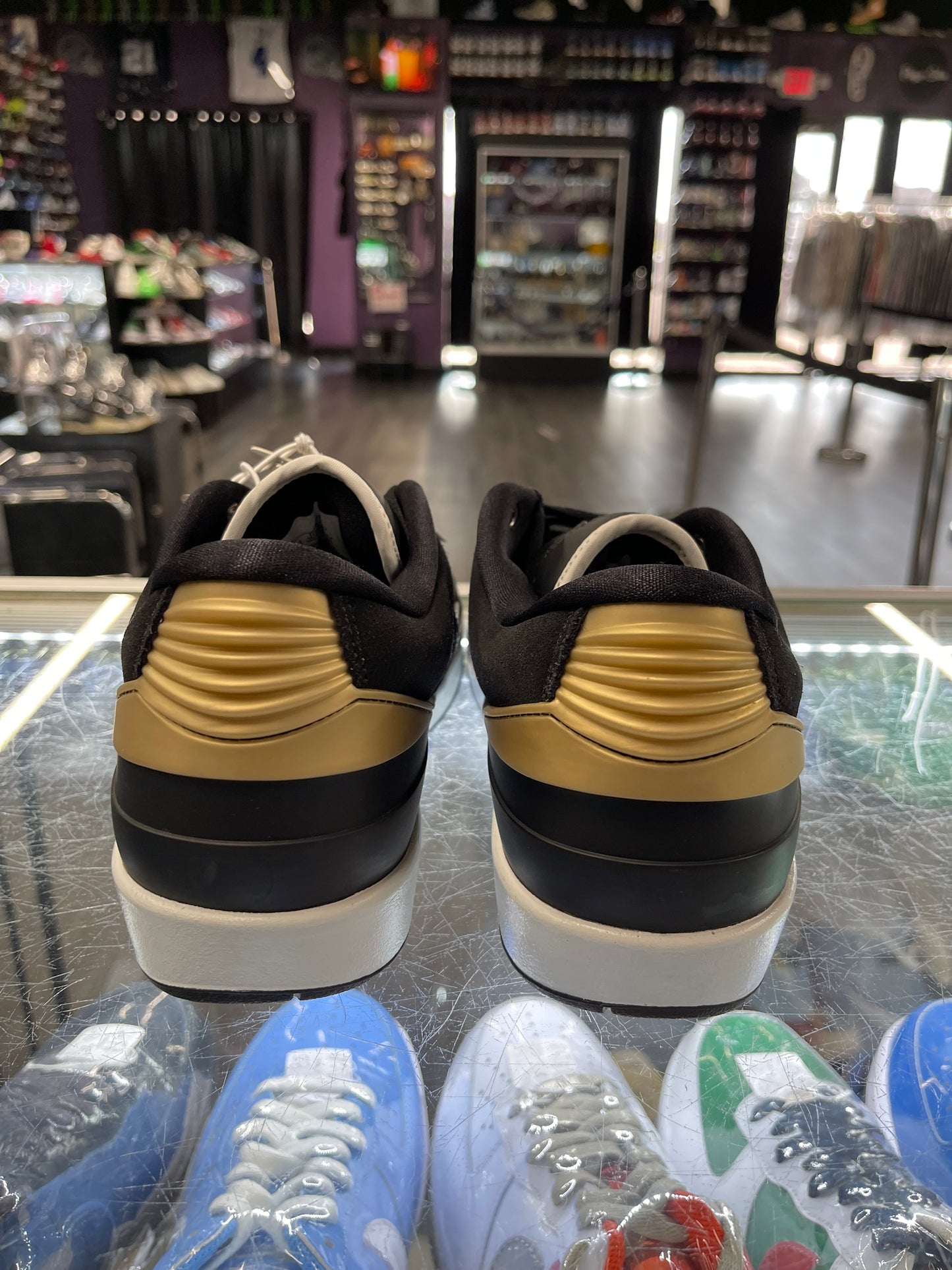 2024 Air Jordan Retro 2 Low "Black Metallic Gold"