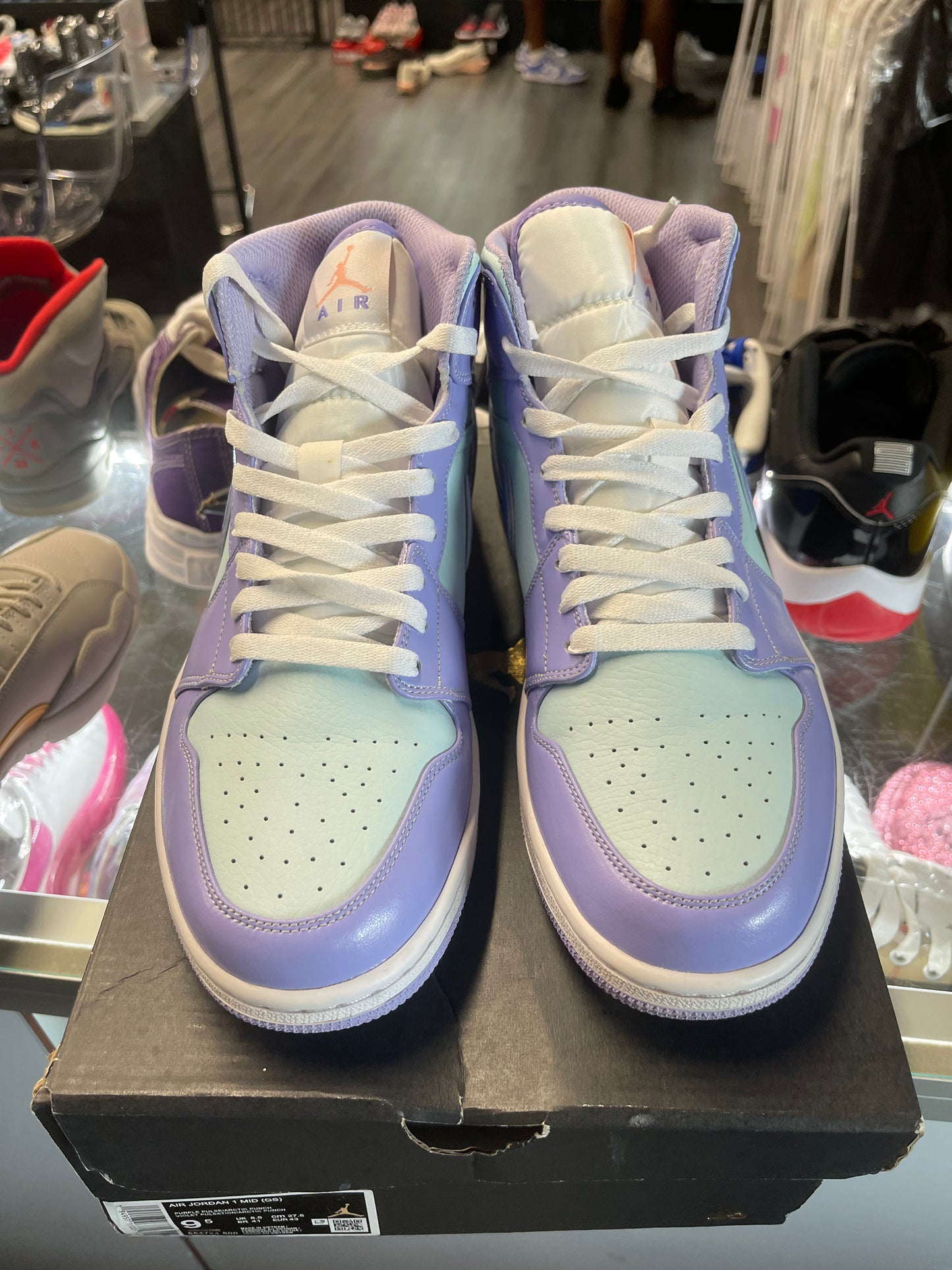 2021 Air Jordan Mid 1 "Purple Pulse"
