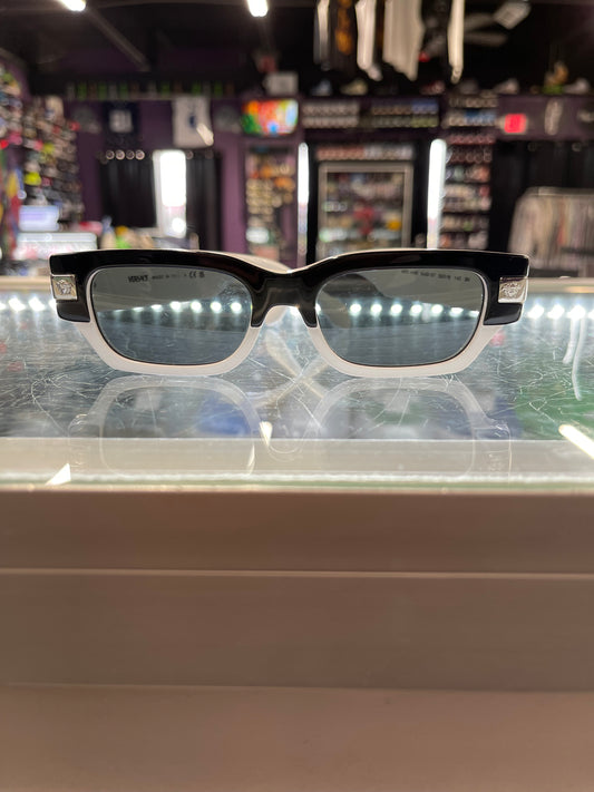 Versace 2-Tone Sunglasses "Black/White"