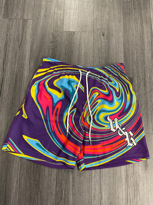V & R Shorts "Purple Tie-Dye"