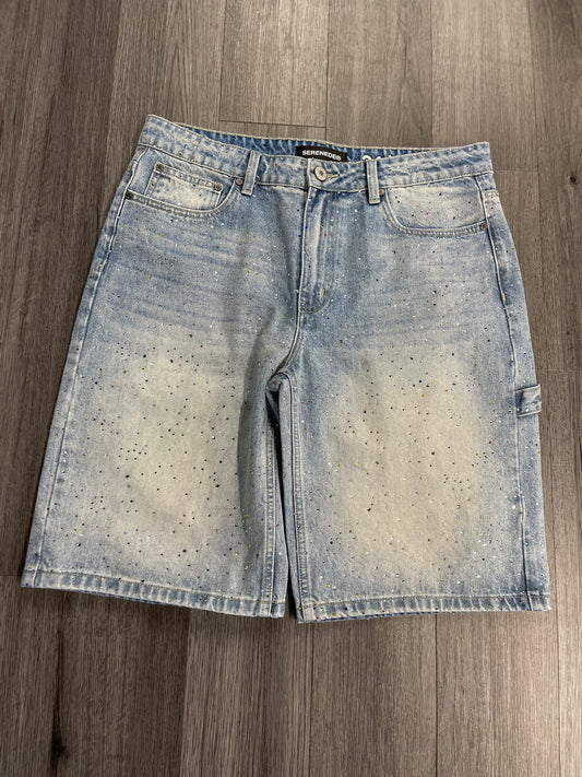 Serenede Denim Shorts "Crystals"