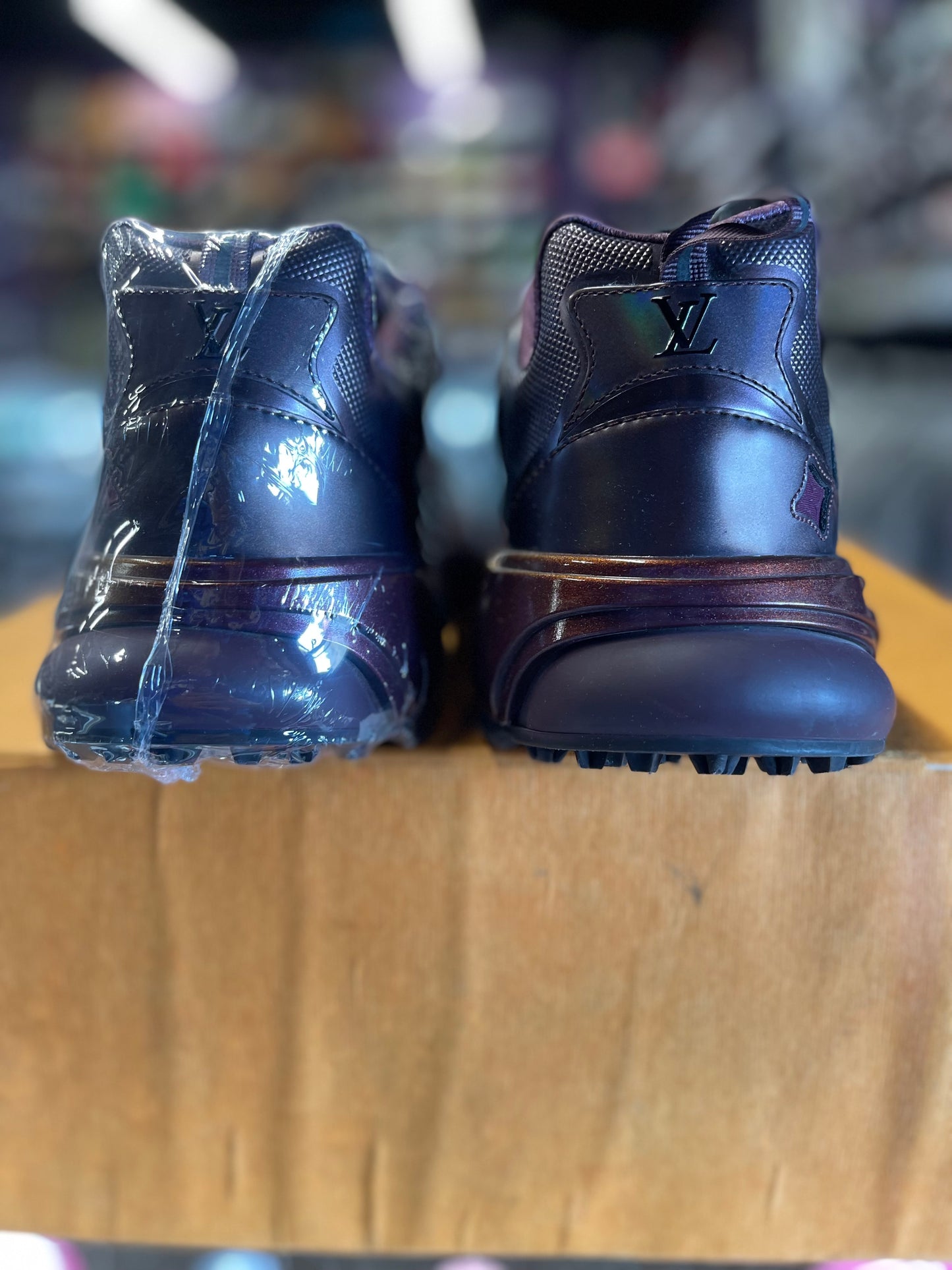 Louis Vuitton Tactic Trainers "Burgundy"