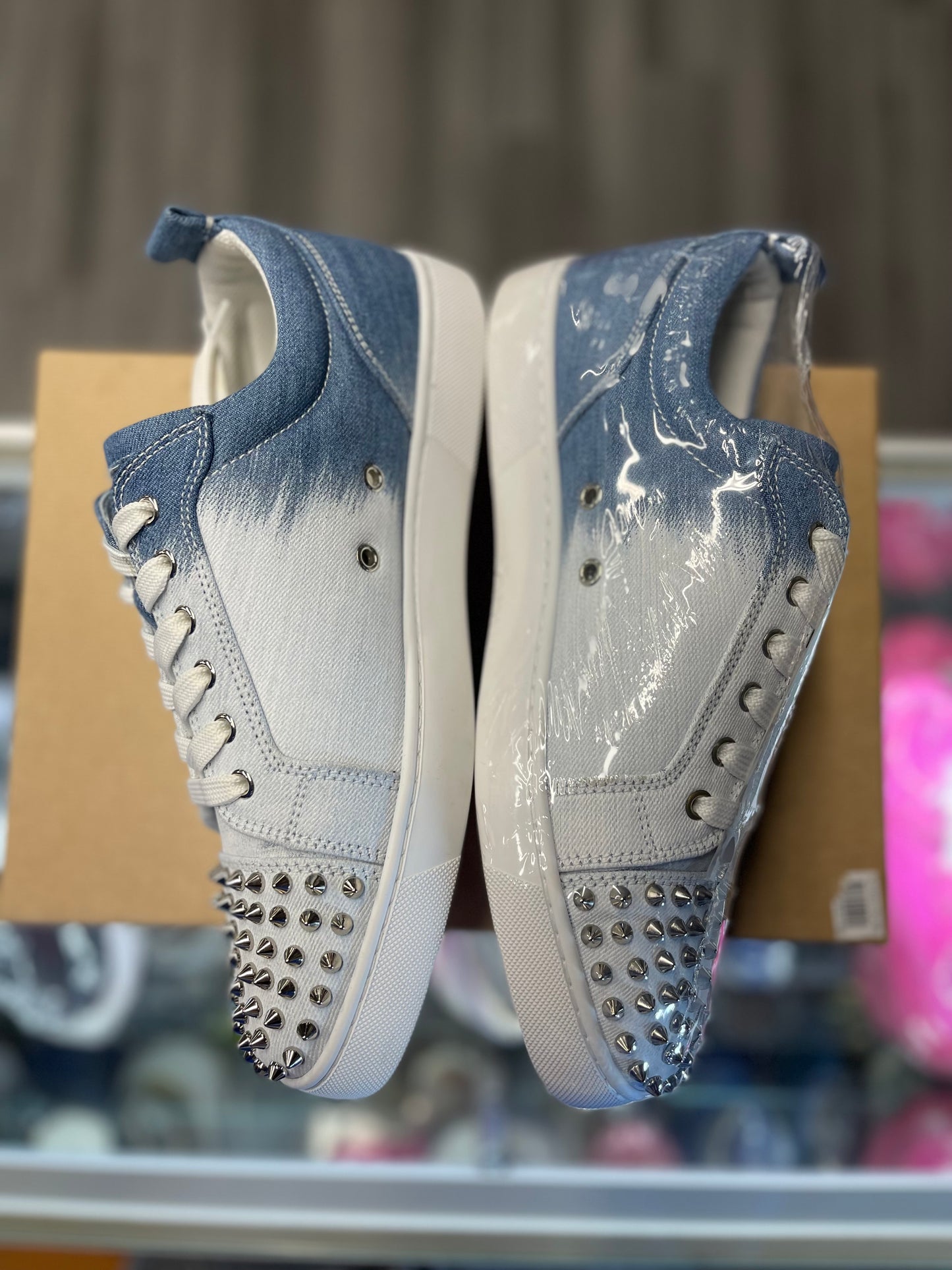 Christian Louboutin Low "Blue Denim"