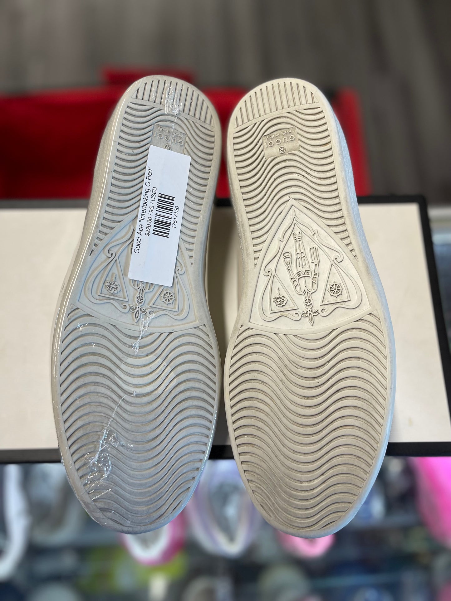 Gucci Ace "Interlocking G Red"