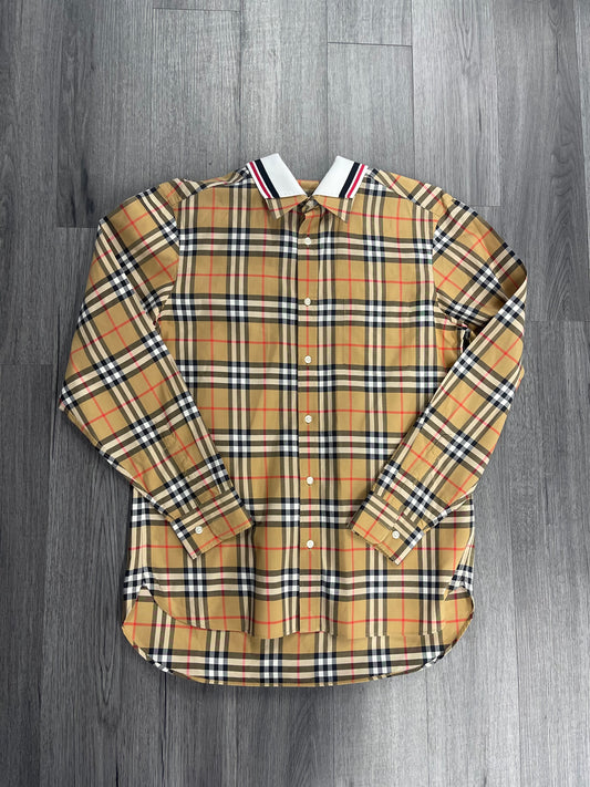 Burberry Button "Double Collar Beige" (L/S)