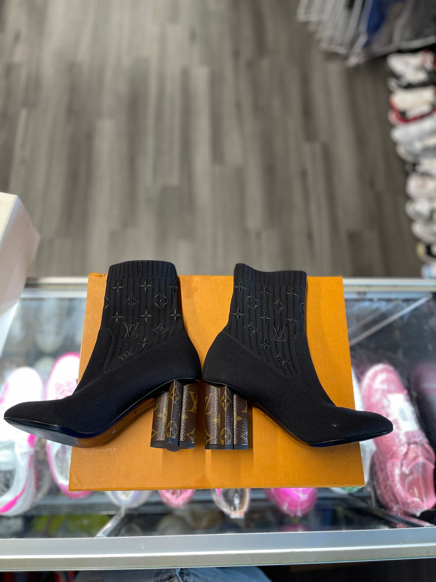 Louis Vuitton Ankle Boot "Black Monogram"