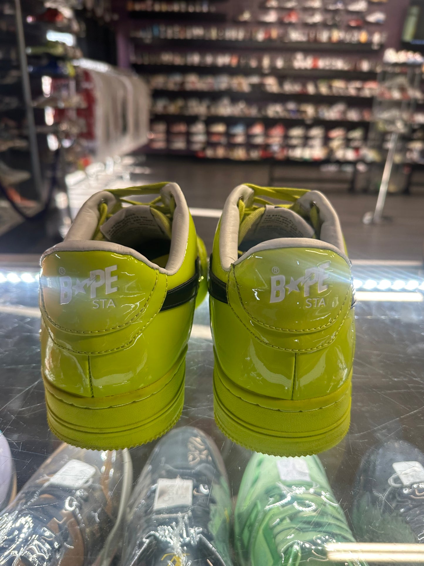 Bapesta Low "Lime Green"