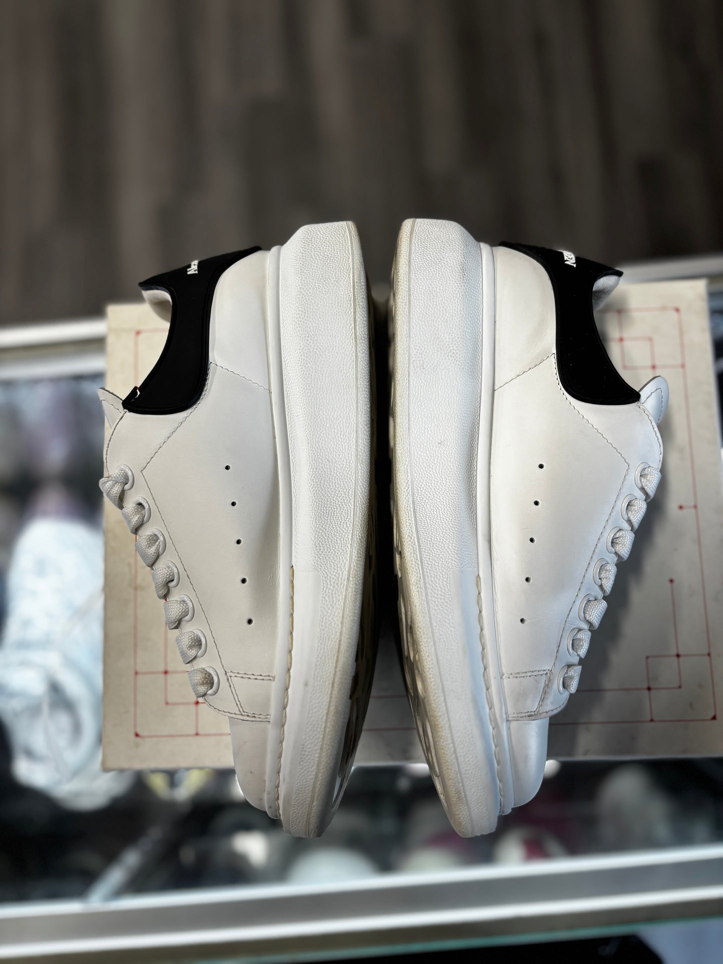 Alexander McQueen Oversized "White Black"
