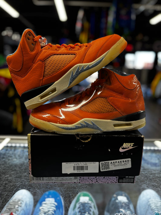 2022 Air Jordan Retro 5 "DJ Khaled We The Best Crimson Bliss"