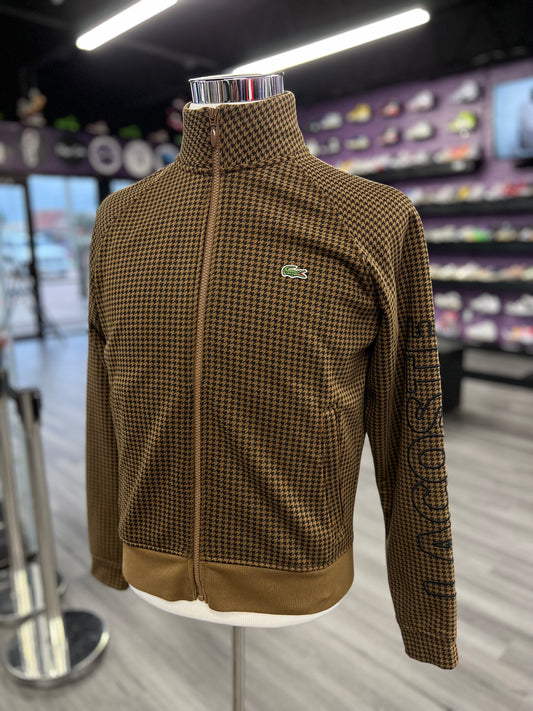 Lacoste Zip-Up Jacket "Brown"