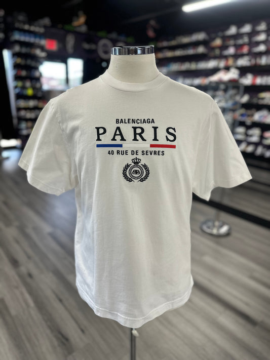 Balenciaga Paris Embroidered Shirt