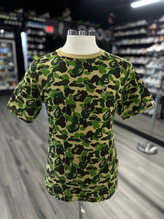 Bape Tee "All Over Camo Green"