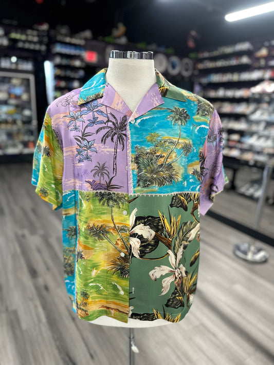 Amiri Button Up "Multicolor Island"