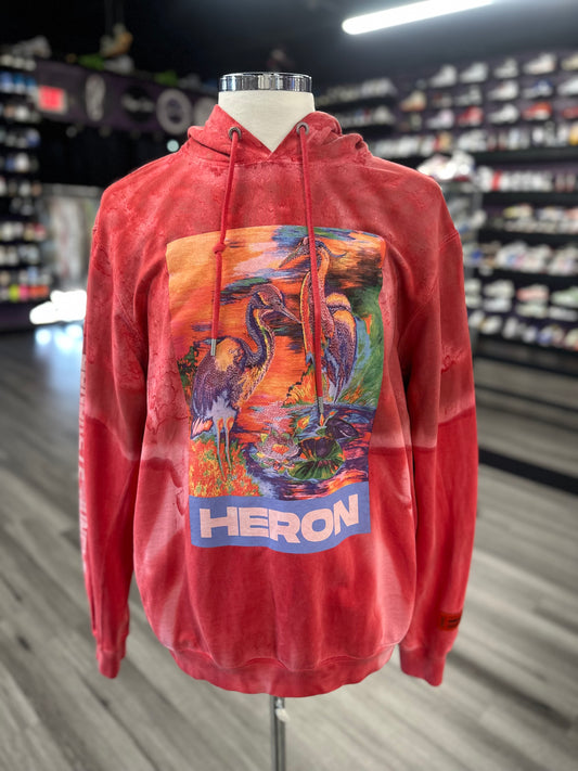 Heron Preston Hoodie "Red Tie Dye"