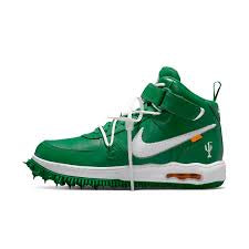 2023 Nike AF1 Mid "Off-White Pine Green"