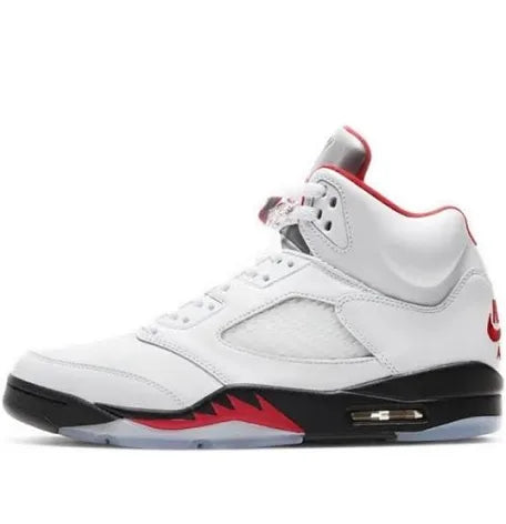 2020 Air Jordan Retro 5 "Fire Red Silver Tongue"