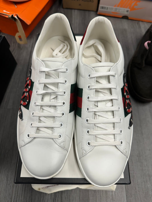 Gucci Ace Low "White/Snake"