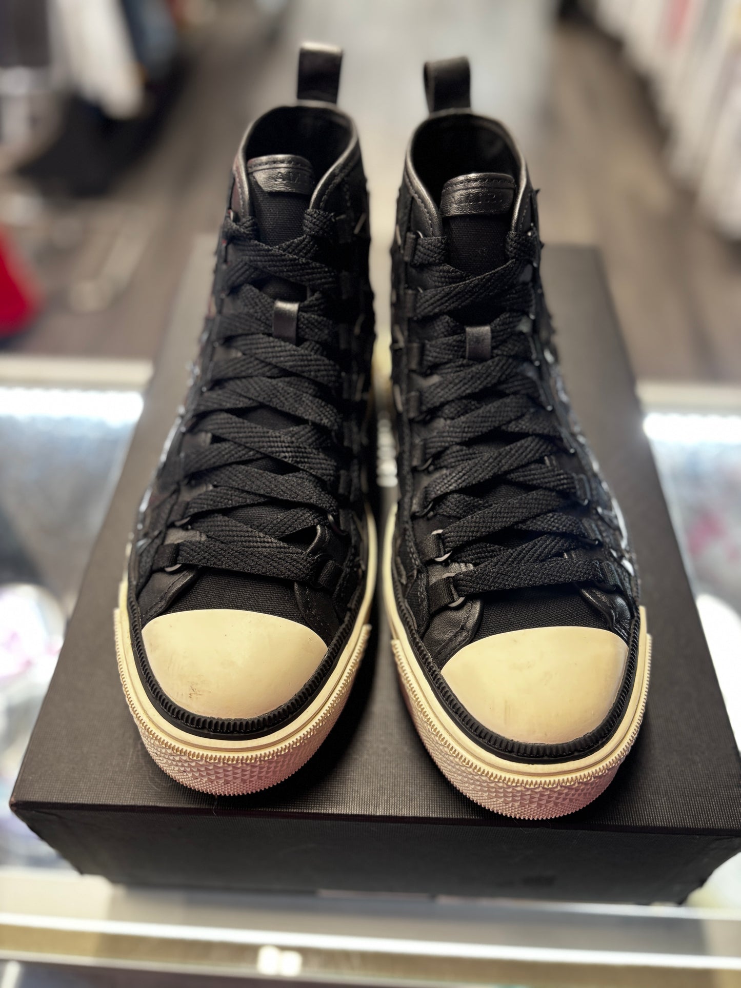 Amiri High Stars Court "Black"