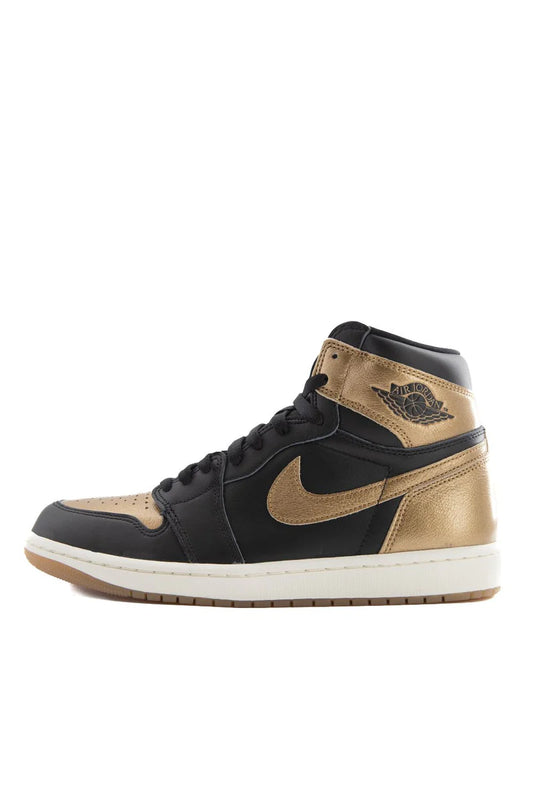 2024 Air Jordan Retro 1 High OG "Black Metallic Gold"