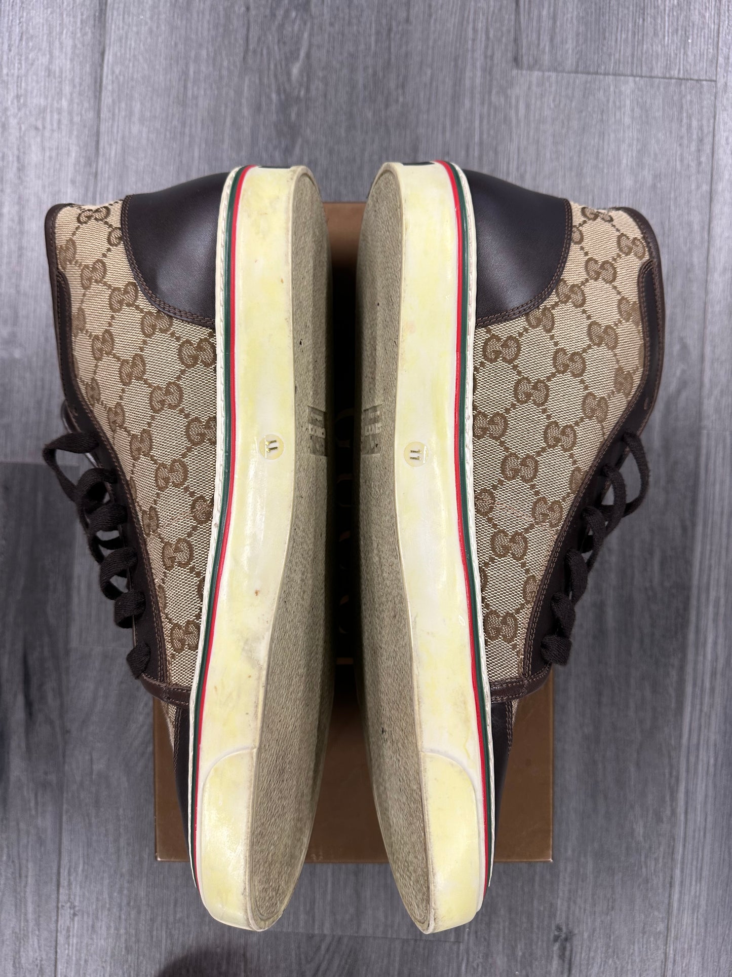 Gucci Canvas Monogram Wingtip "Beige"