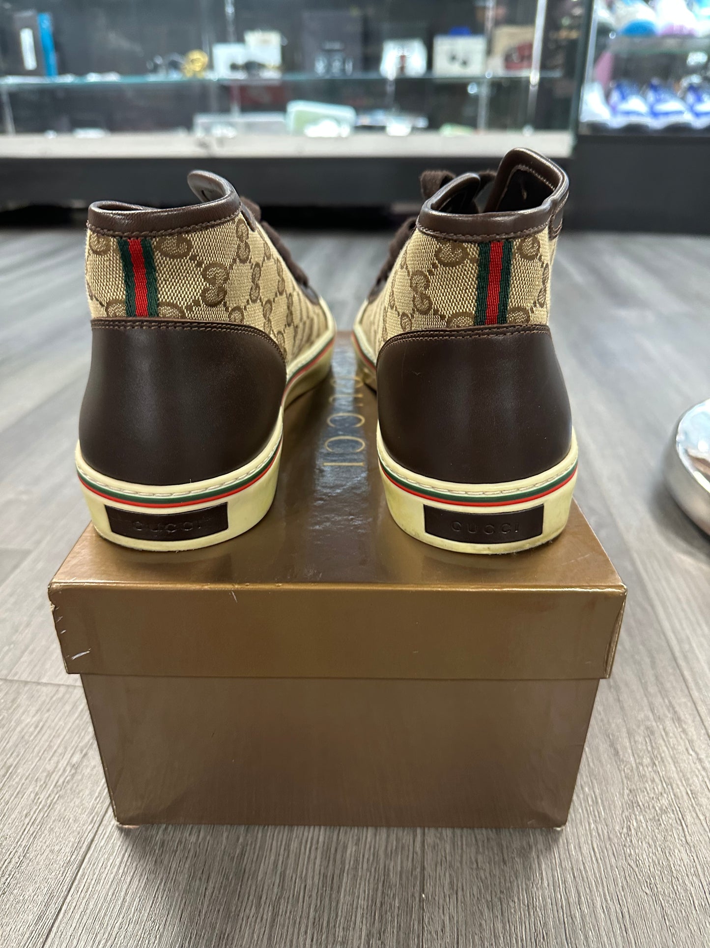 Gucci Canvas Monogram Wingtip "Beige"