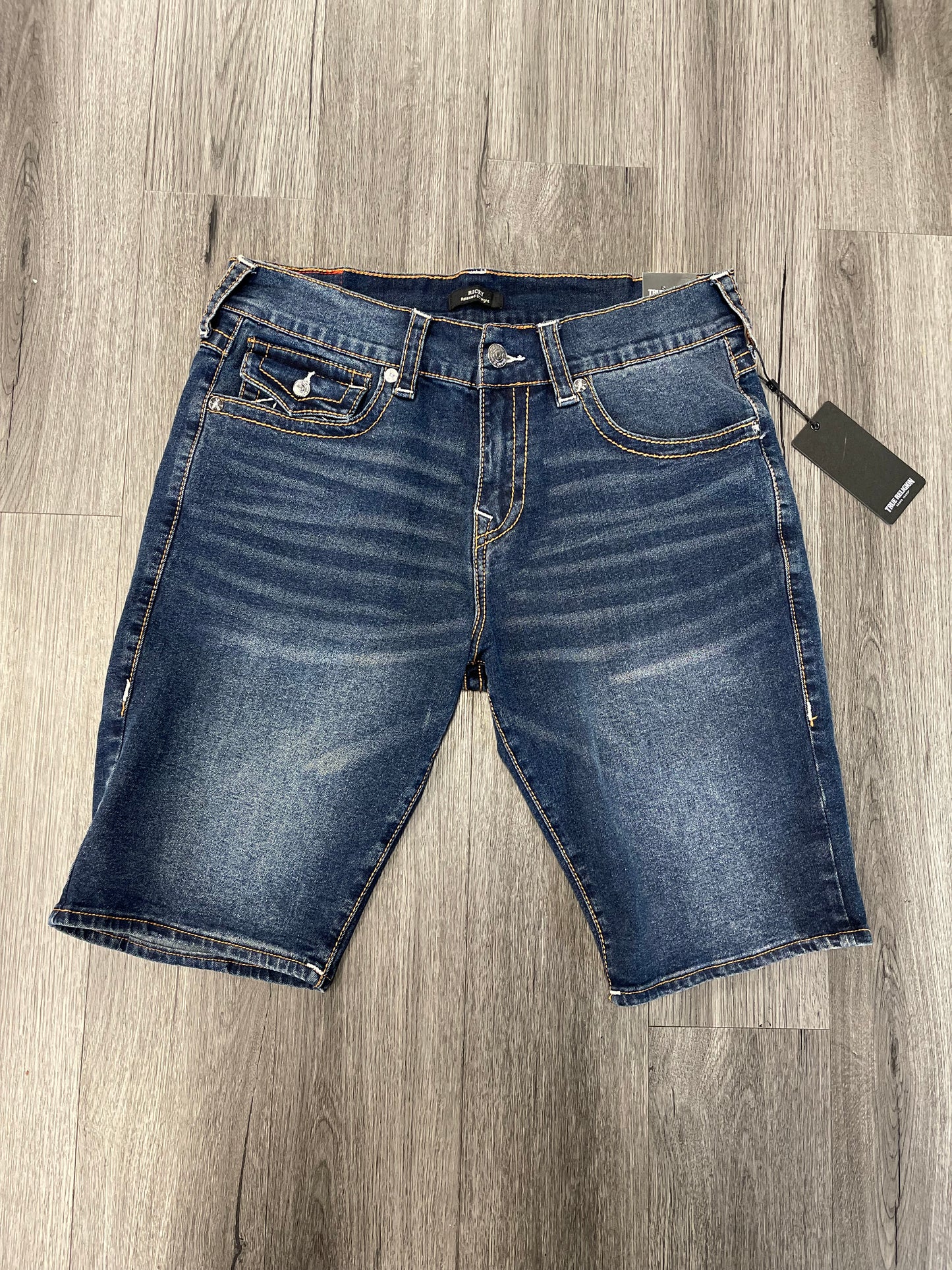 True Religion Shorts Dark Glacial Ricky