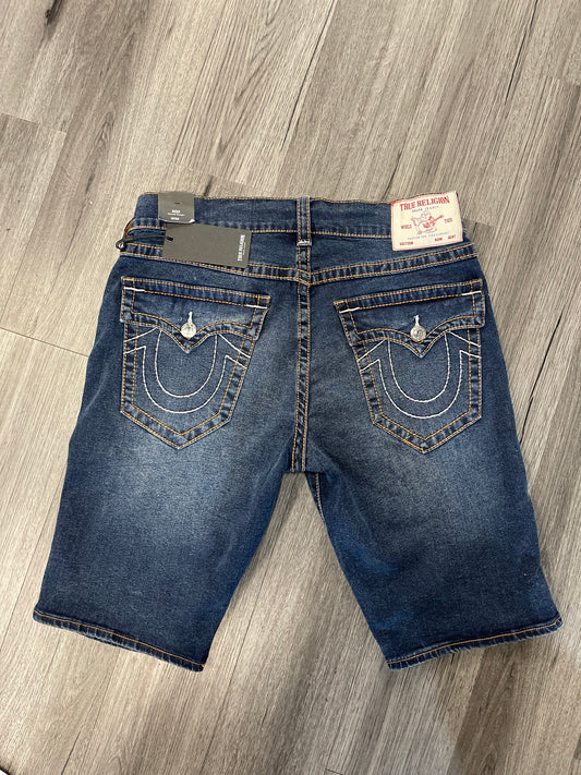 True Religion Shorts Dark Glacial Ricky