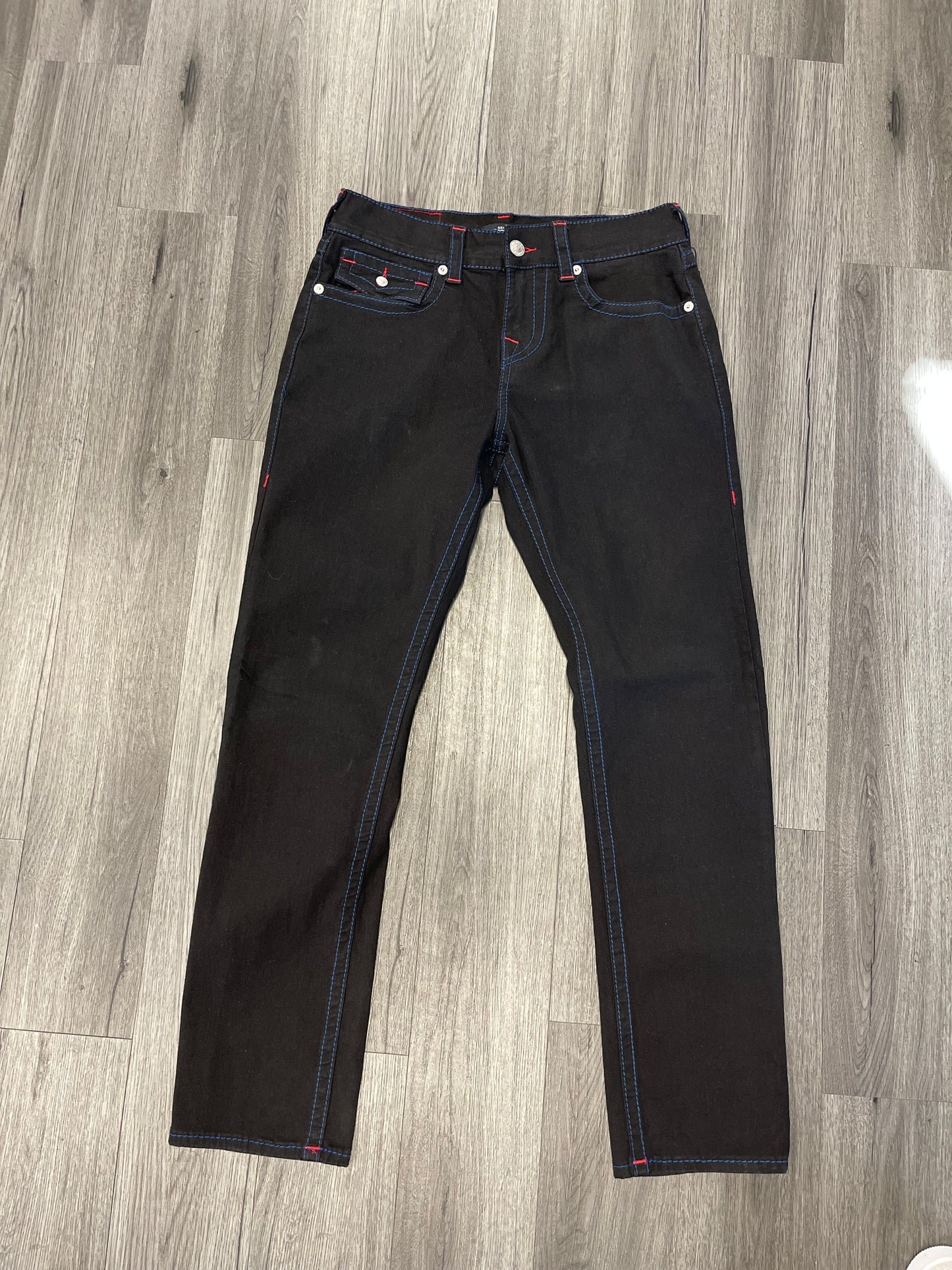 True Religion Pants Geno "Red/Blue"