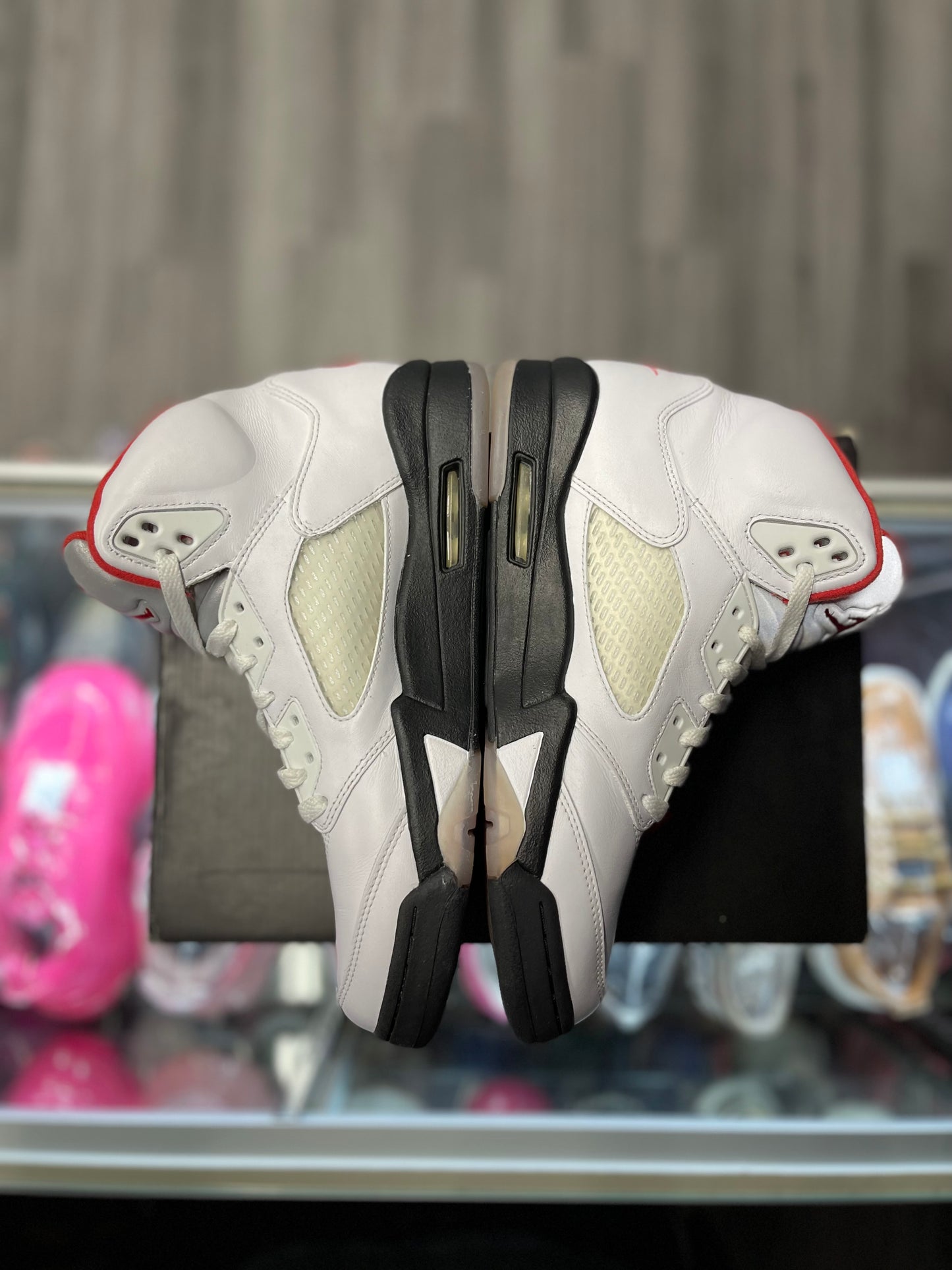 2020 Air Jordan Retro 5 "Fire Red Silver Tongue"