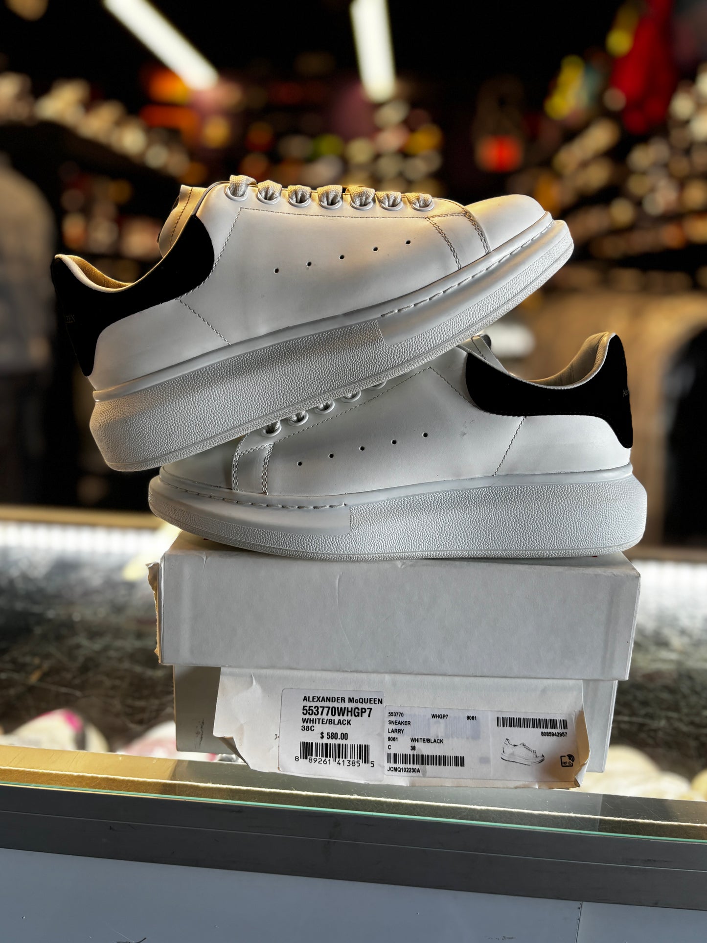Alexander McQueen Oversized "White Black"