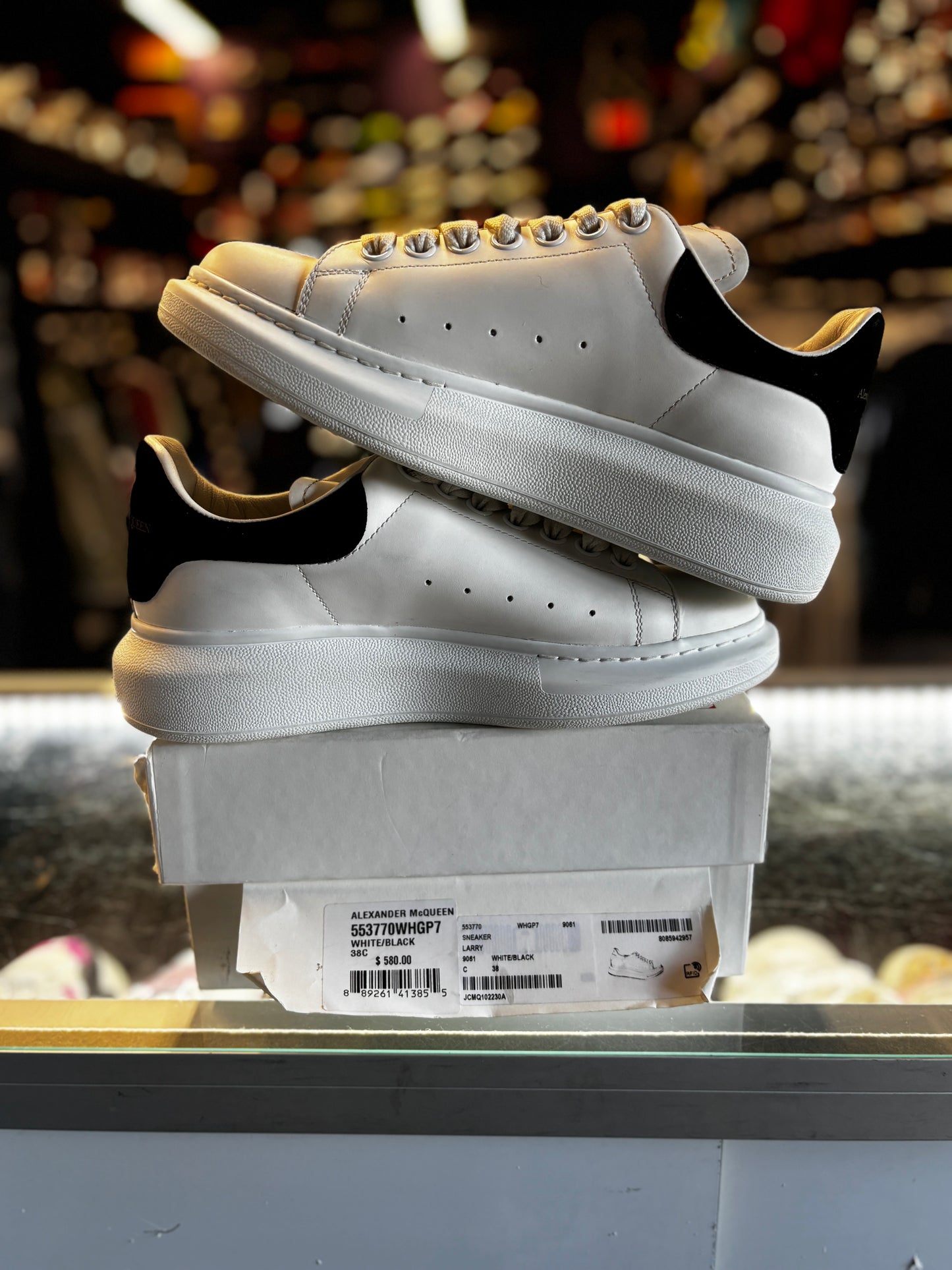 Alexander McQueen Oversized "White Black"