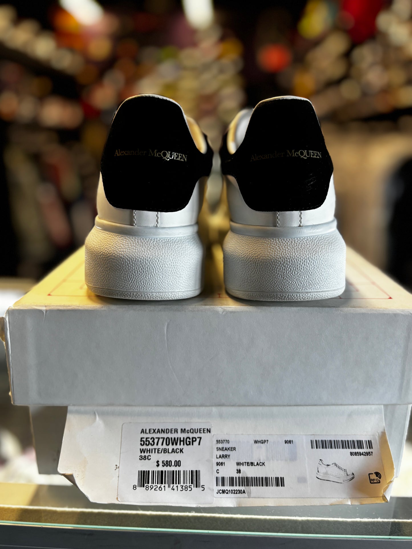 Alexander McQueen Oversized "White Black"