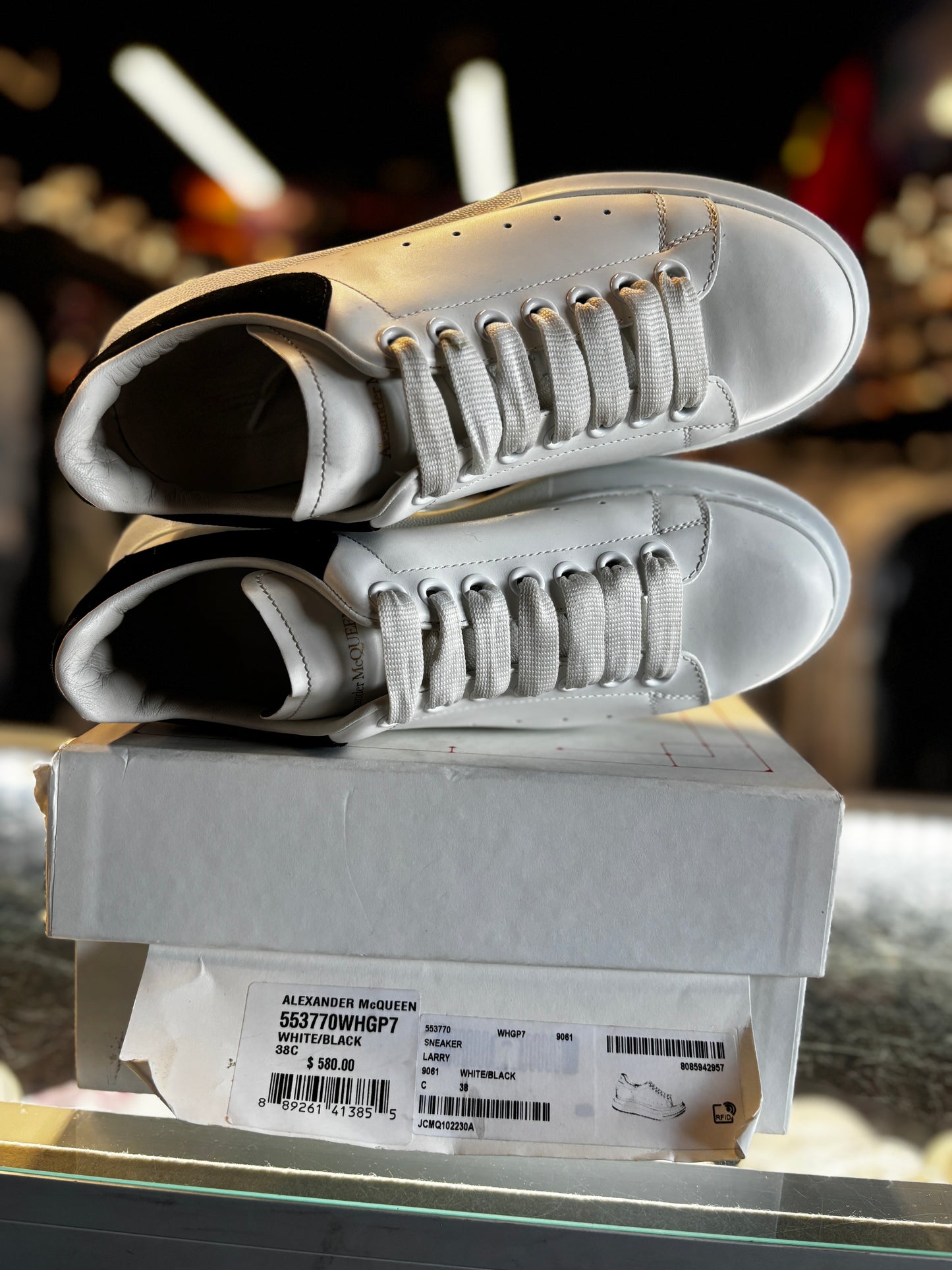 Alexander McQueen Oversized "White Black"