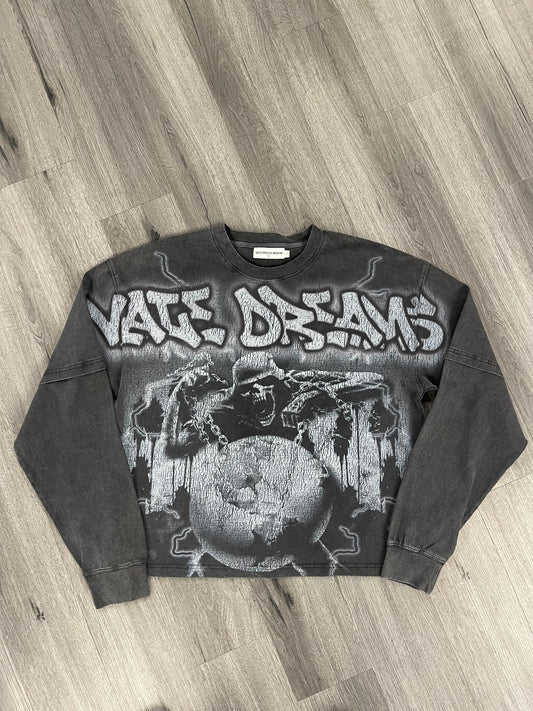 Vale Dreams Tee "Skelton - Charcoal"