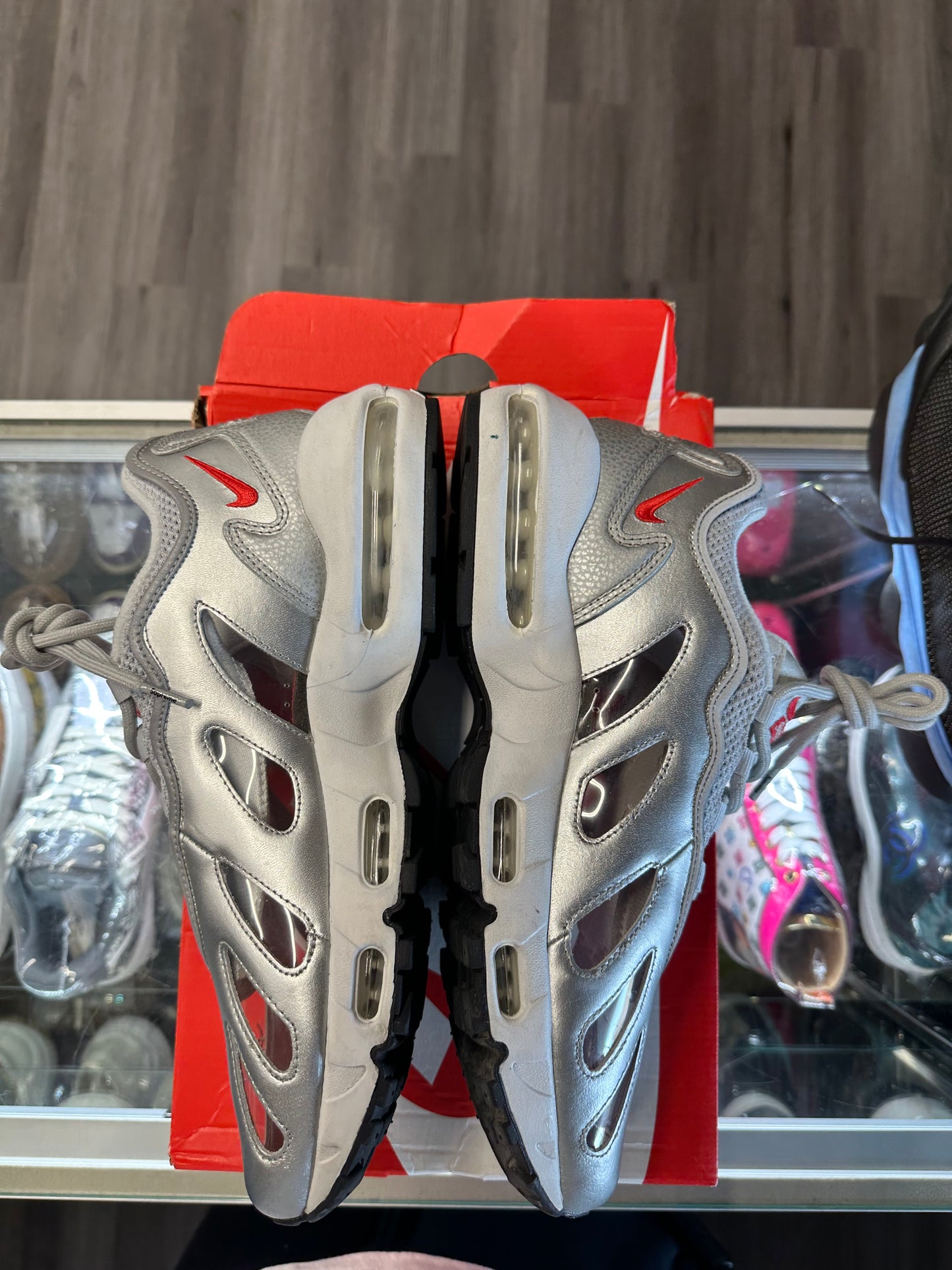 2021 Nike Air Max 96 "Supreme Silver Bullet"