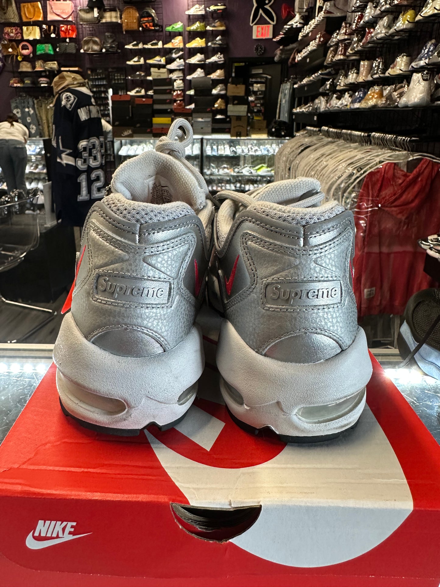 2021 Nike Air Max 96 "Supreme Silver Bullet"