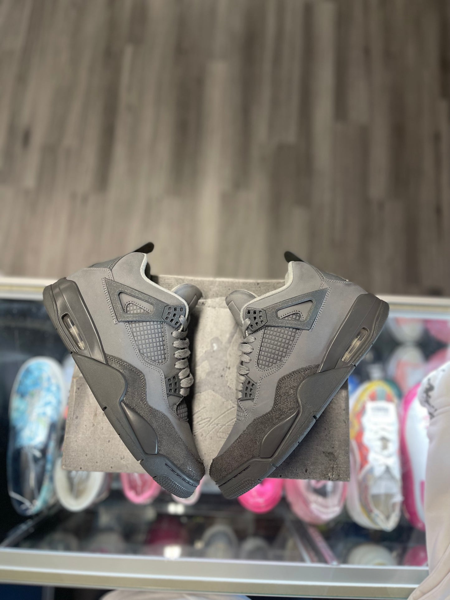 2024 Air Jordan Retro 4 "Paris Olympics Wet Cement"