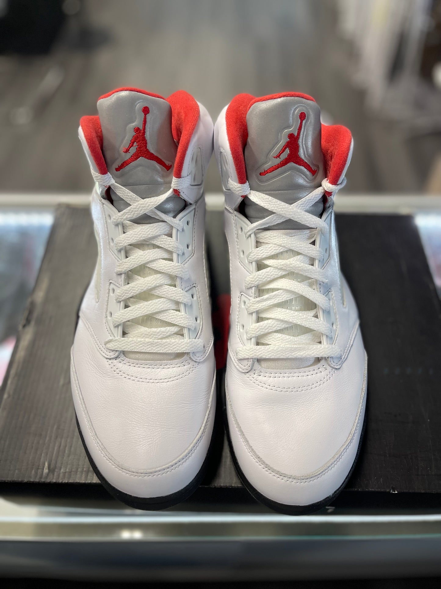 2020 Air Jordan Retro 5 "Fire Red Silver Tongue"