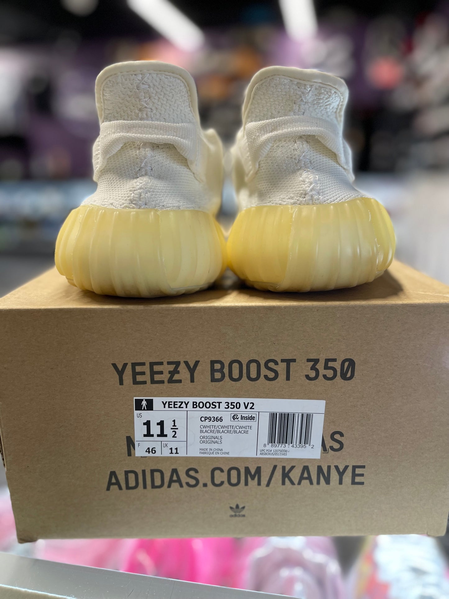 2017 Adidas Yeezy Boost 350 V2 "Cream Triple White"