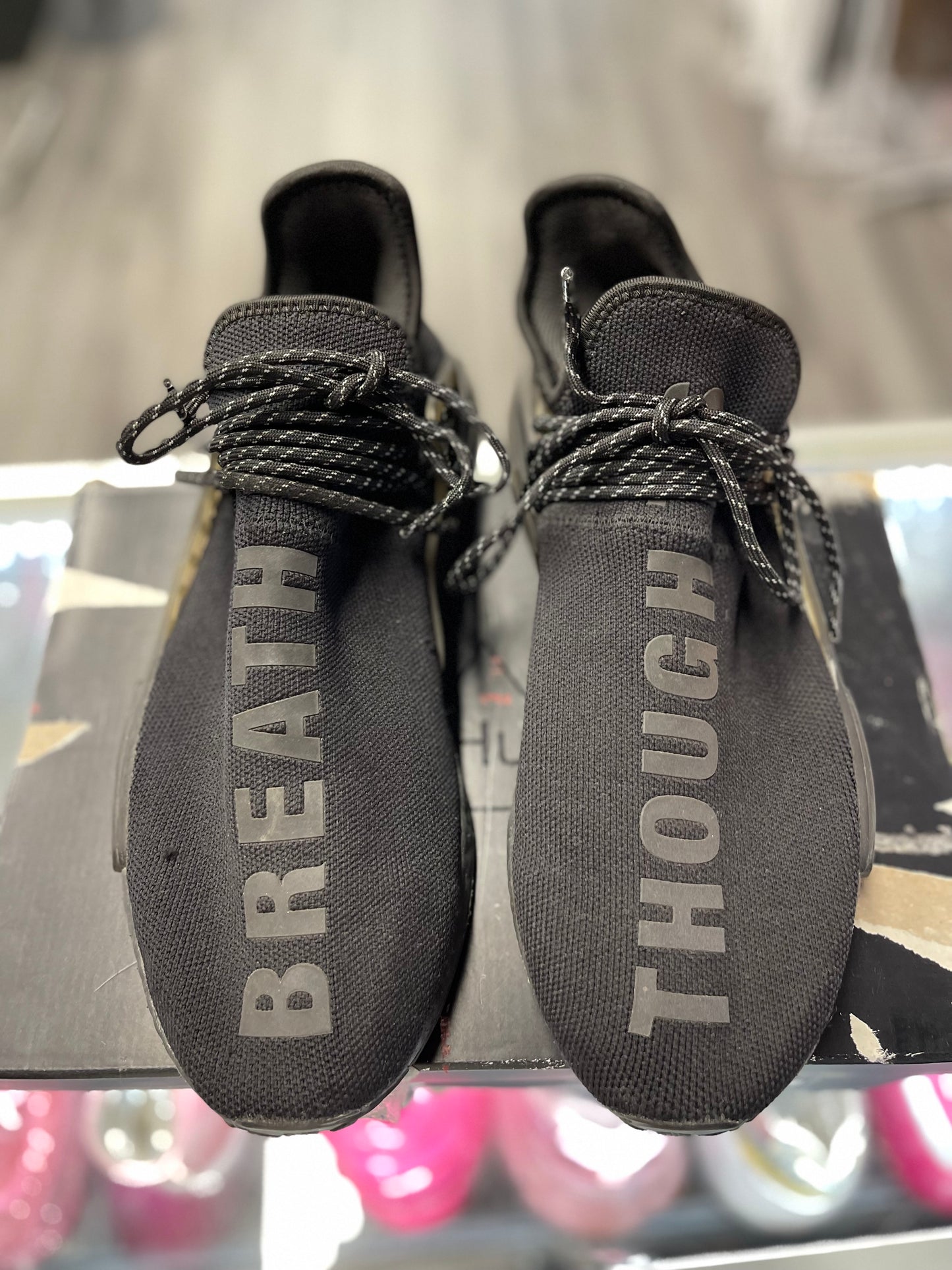 2021 Adidas NMD Hu "Human Race Triple Black Pack"