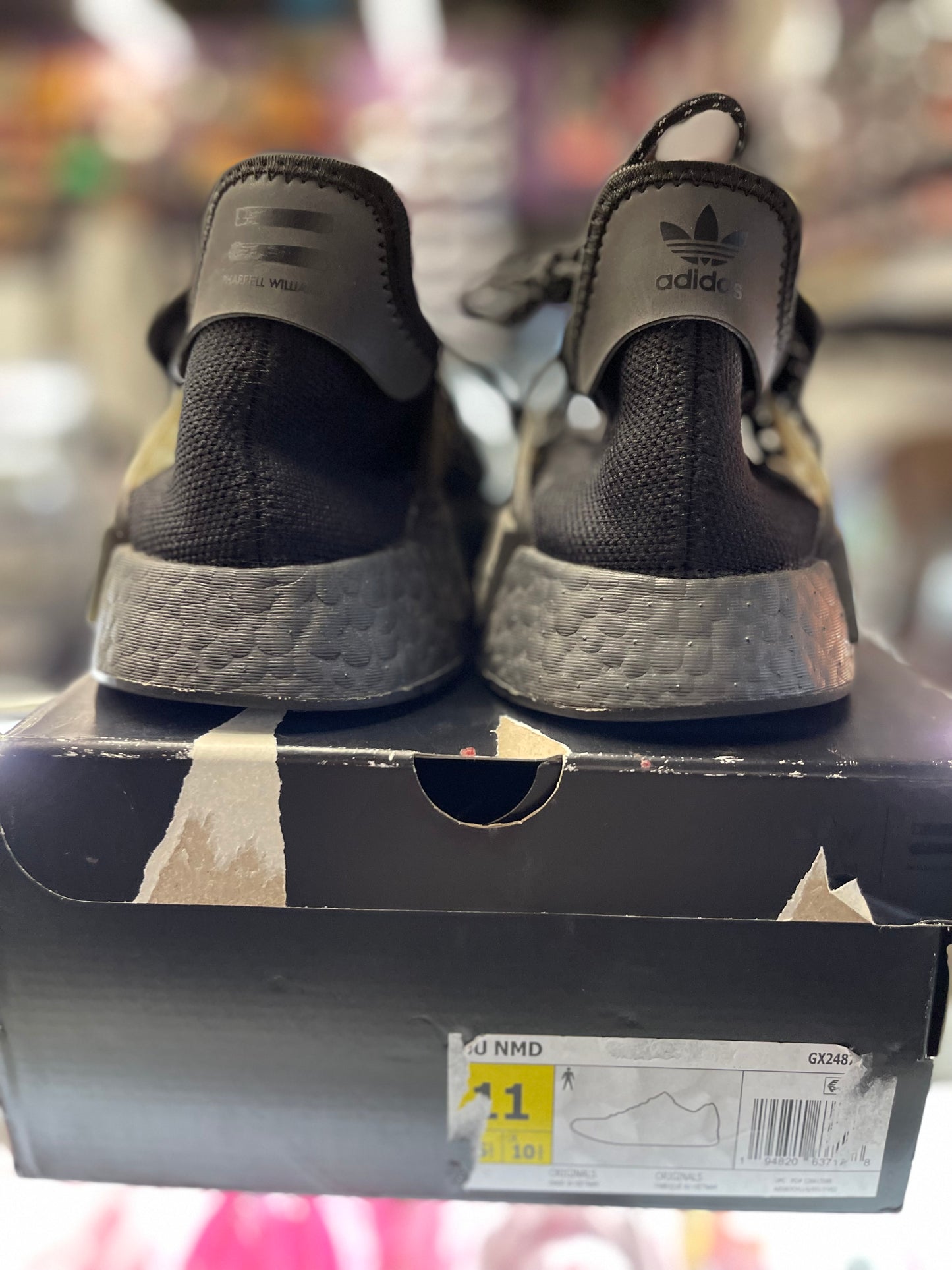 2021 Adidas NMD Hu "Human Race Triple Black Pack"