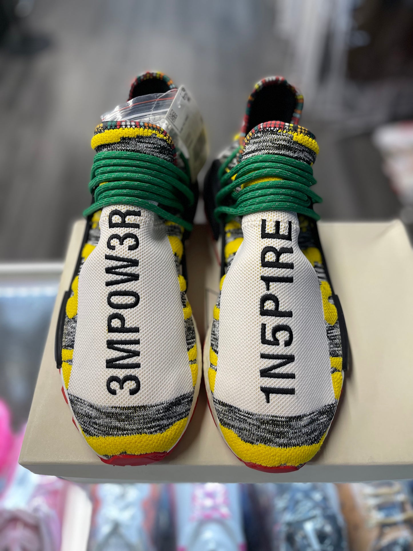 2018 Adidas NMD Hu "Pharrell Solar Pack Red"