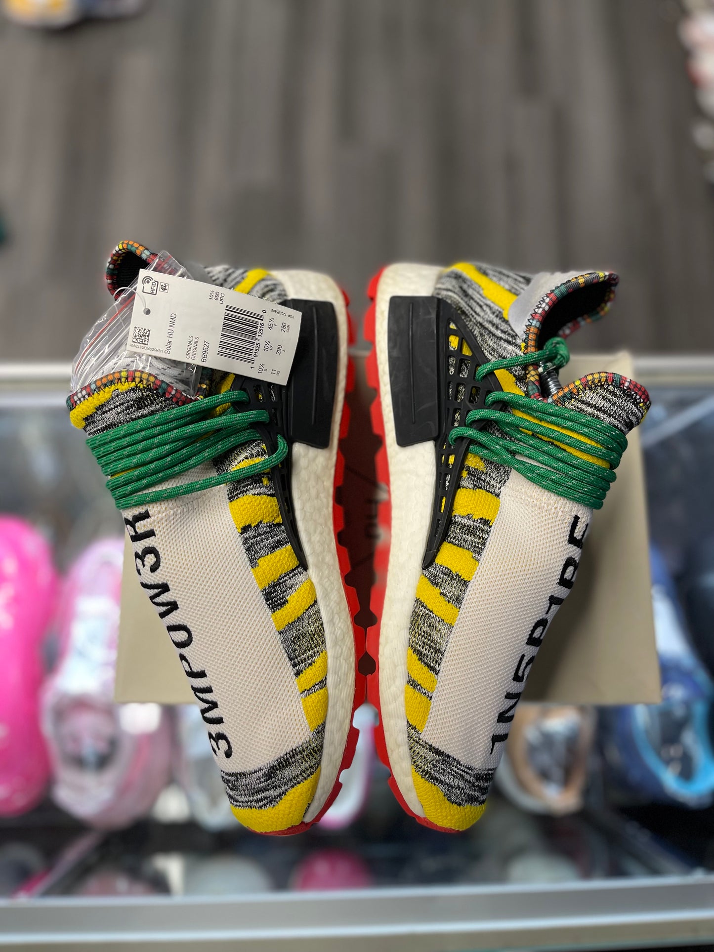 2018 Adidas NMD Hu "Pharrell Solar Pack Red"