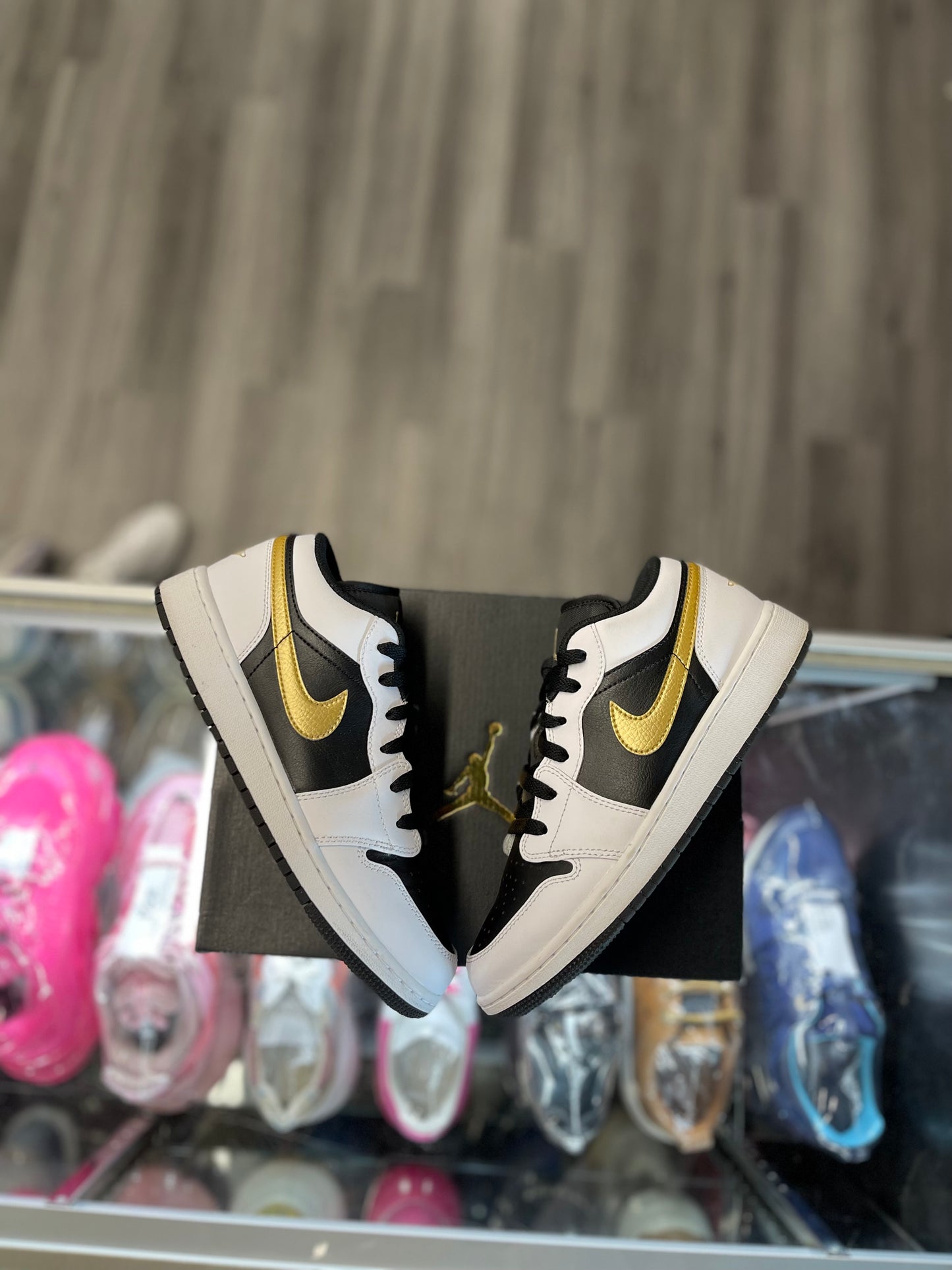 2024 Air Jordan 1 Low "Gold Swoosh" (GS)