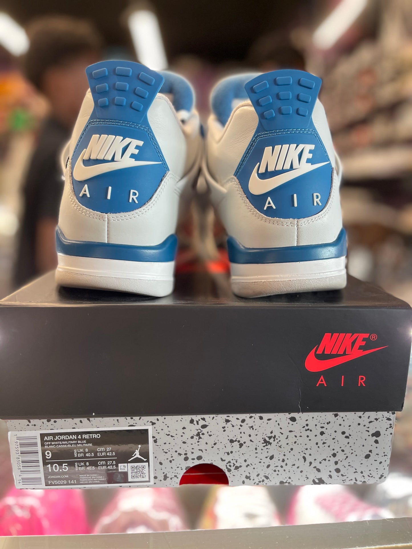 2024 Air Jordan Retro 4 "Military Blue"